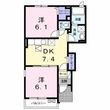 フレシール小倉東Bの間取図