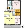 写真:Nest Piece 原町 2階205の間取図