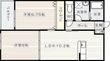 R’s Residence愛宕の間取図