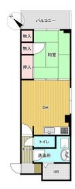 マンション木乃新の間取図