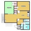 シティハイツマスヒラB棟の間取図
