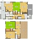 里見貸戸建の間取図