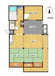 北田貸戸建の間取図