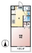 レスパスドルポⅢの間取図
