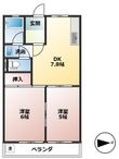 アメニティパークBの間取図
