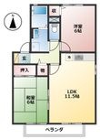 安八郡神戸町大字神戸の間取図