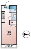 青柳ヒルズの間取図