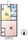 パナハイツ一光の間取図