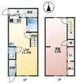加藤貸家の間取図
