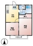 ベルメゾンの間取図