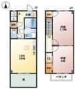 La・ Copainの間取図