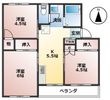 ヴィラナリー安八Ⅱ1号棟の間取図