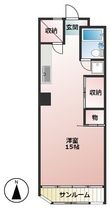 緑園第三サンコーポの間取図