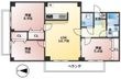 ロイヤル芝原南館の間取図