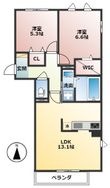 メゾン・ド・シャームの間取図