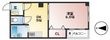 マウンティンやかたⅡの間取図