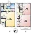 エストメゾンの間取図