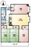リバーサイド鎌倉の間取図