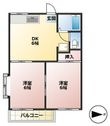 フォーブル金森Ｂの間取図