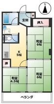 メゾンコーエイの間取図