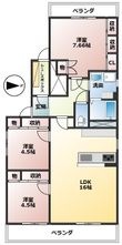 プレアール大垣本町の間取図