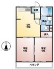 アメニティパークAの間取図