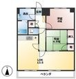 竹中ビルの間取図