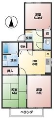 スターハイツBの間取図