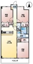 ラ・トーレ(La Torre)の間取図