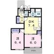 パル　レジデンス三番割Ａの間取図