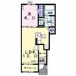 グローブ　Ｂの間取図
