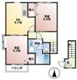 ガーデンヒルズAの間取図
