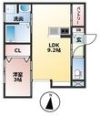 写真:KOS noginomori 2階201の間取図