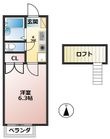 パルテネール中野の間取図