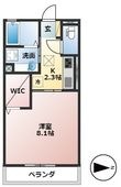 LUANA林町の間取図