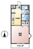 ノーブルFUJII Aの間取図
