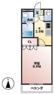 パストラル南条の間取図