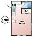 安田マンションの間取図