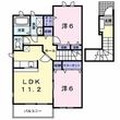 コートデイジーＢの間取図
