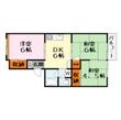 ハイツ北村の間取図