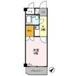 コーポ朝倉の間取図