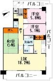 パサージュ彦根の間取図