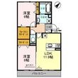 セジュールクオンの間取図