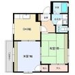 ベラカーサBの間取図