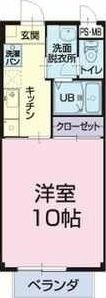 牧之原市東萩間の間取図