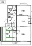 藤枝市田沼5丁目の間取図