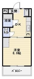 藤枝市平島の間取図