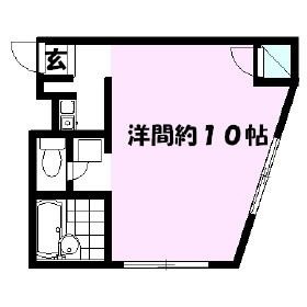 拡大写真:焼津市栄町2丁目 2階202の間取り