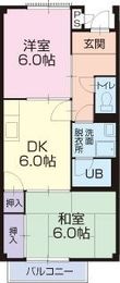 藤枝市高柳3丁目の間取図