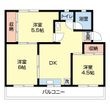 牧之原市地頭方の間取図
